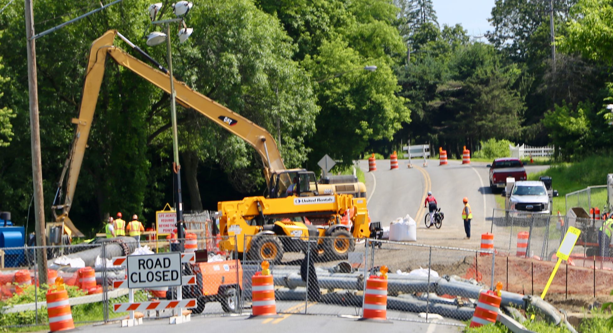 Hudson Falls sinkhole update